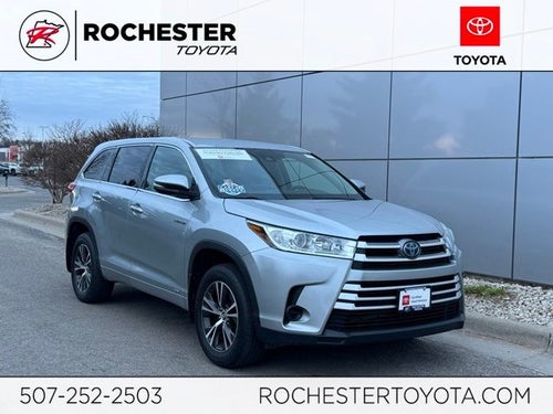 2017 Toyota Highlander Hybrid LE AWD