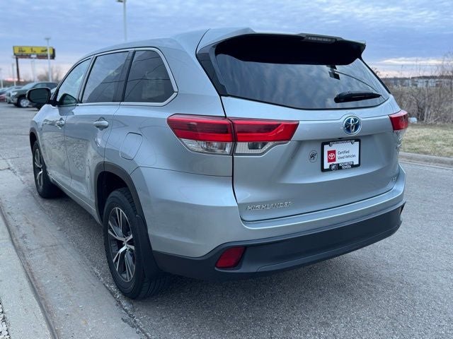 2017 Toyota Highlander Hybrid LE AWD