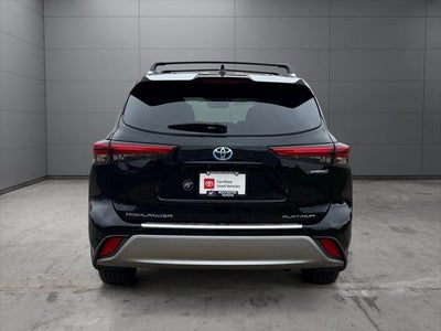 2022 Toyota Highlander Hybrid Platinum AWD