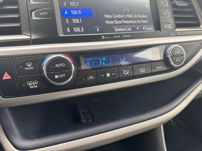 2018 Toyota Highlander XLE AWD