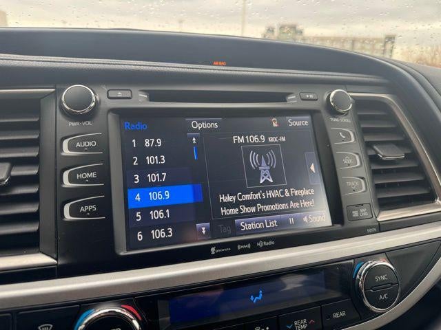 2018 Toyota Highlander XLE AWD