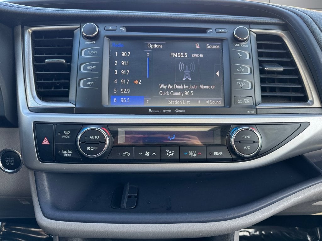 2019 Toyota Highlander XLE AWD