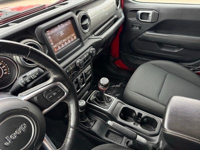 2018 Jeep Wrangler Unlimited Sahara Lifted w/ Heated Steering Wheel + 3 Piece Hard Top