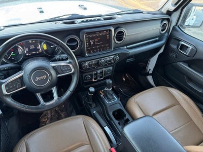 2023 Jeep Wrangler Sahara 4xe w/ Sky Power Roof + Heated Steering Wheel