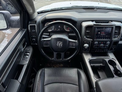 2018 RAM 1500 Night w/ Power Moonroof + Navigation