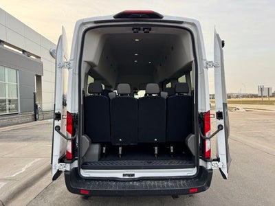 2024 Ford Transit-350 XLT AWD w/ 15 Passenger Seating + Remote Start via For