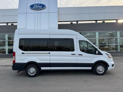 2024 Ford Transit-350 XLT AWD w/ 15 Passenger Seating + Remote Start via For