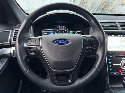2018 Ford Explorer Limited w/ Heated Steering Wheel + Front 180 Camera
