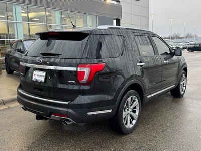 2018 Ford Explorer Limited w/ Heated Steering Wheel + Front 180 Camera