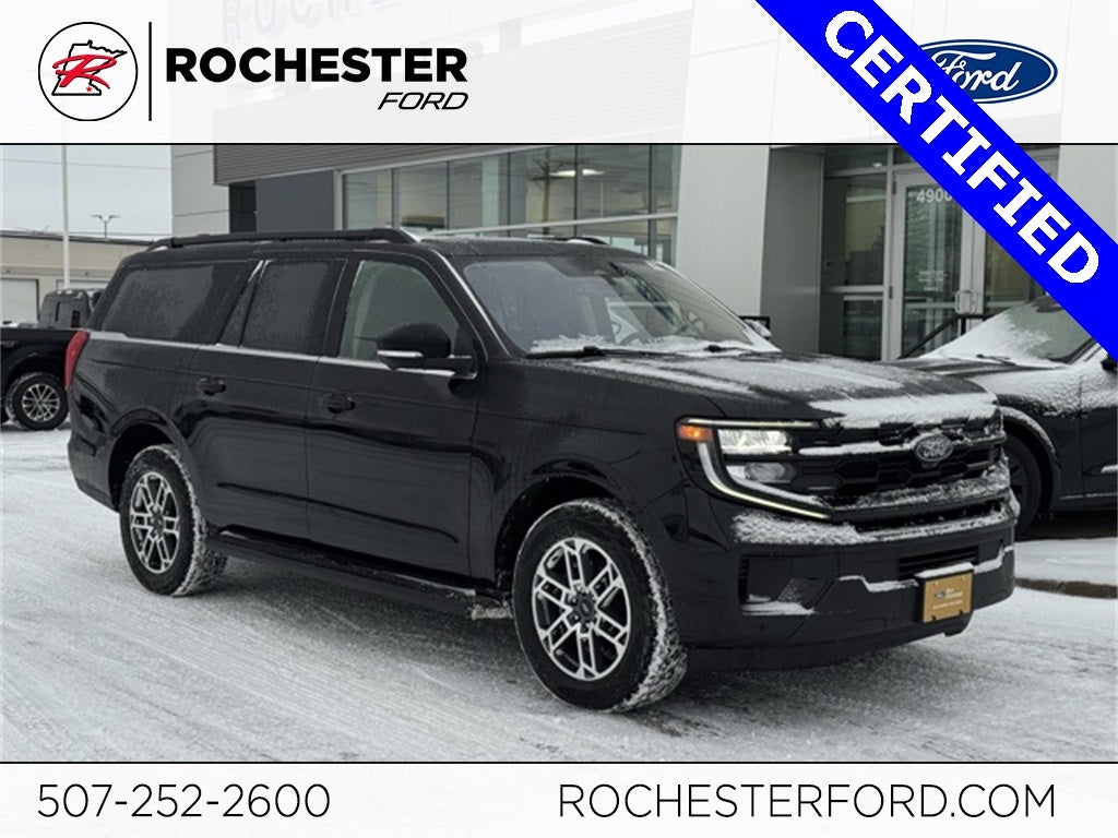 2025 Ford Expedition Max Active w/ Panoramic Moonroof + 8 Passenger Seating (2nd R