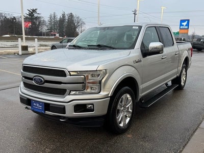 2019 Ford F-150 Platinum w/ Twin Panel Moonroof + Massaging Seats