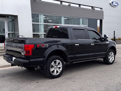 2018 Ford F-150 Platinum w/Max Tow + FX4