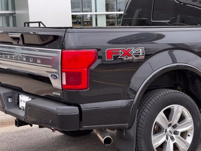 2018 Ford F-150 Platinum w/Max Tow + FX4