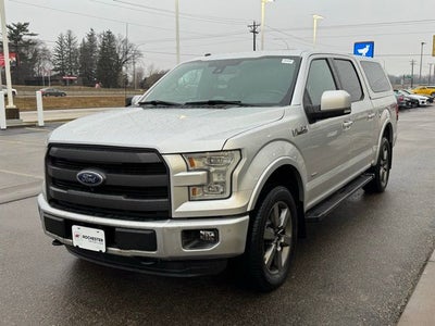 2016 Ford F-150 Lariat w/ Twin Panel Moonroof + 360 Camera