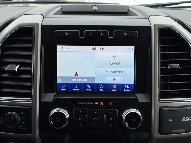 2019 Ford F-150 Lariat w/ Heated Steering Wheel + 157" Wheelbase / 6.5' B