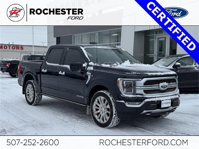 2022 Ford F-150 Limited w/ Twin Panel Moonroof + 360 Camera