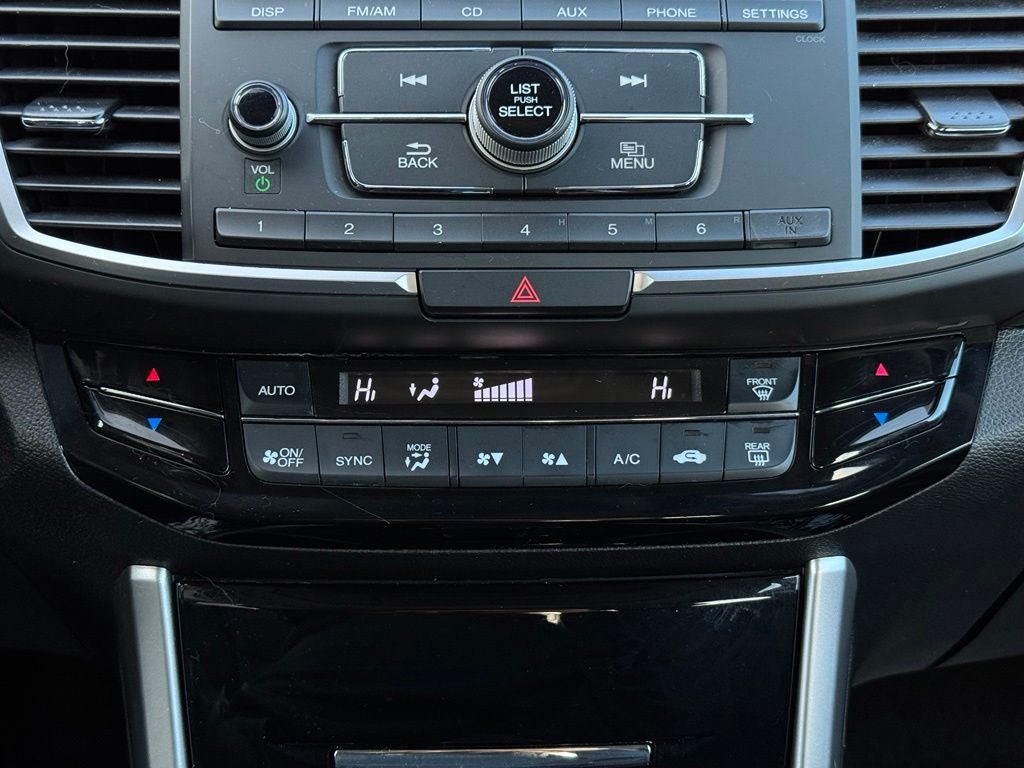 2016 Honda Accord LX w/Honda Sensing