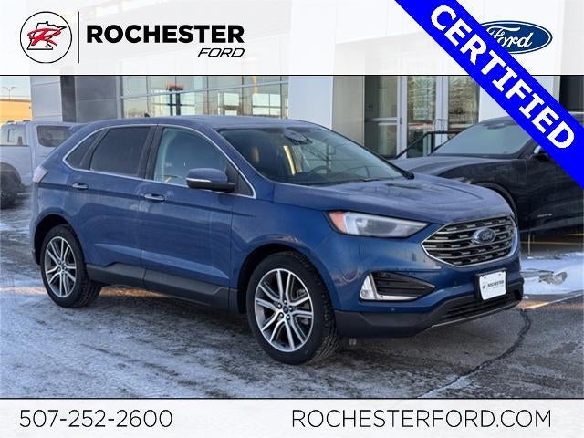 2022 Ford Edge Titanium w/ Panoramic Moonroof + Trailer Tow Package