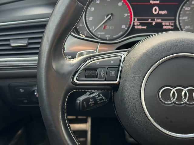 2016 Audi S6 4.0T Prestige Quattro w/ Top View Camera System + Heated Steerin