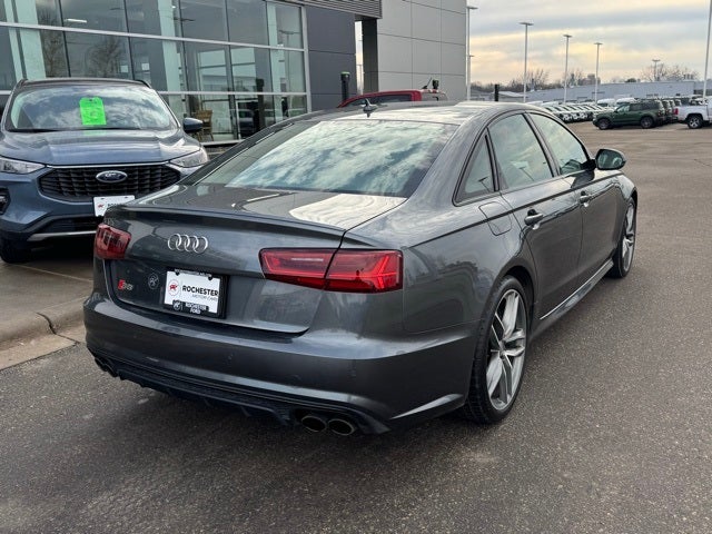 2016 Audi S6 4.0T Prestige Quattro w/ Top View Camera System + Heated Steerin