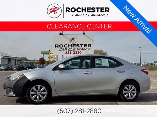 2015 Toyota Corolla LE PRIOR SALVAGE