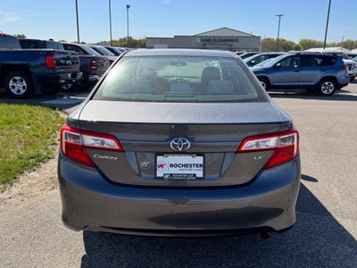 2012 Toyota Camry LE PRIOR SALVAGE TITLE