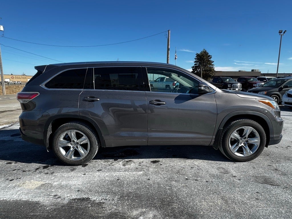 2015 Toyota Highlander Limited PRIOR SALVAGE TITLE